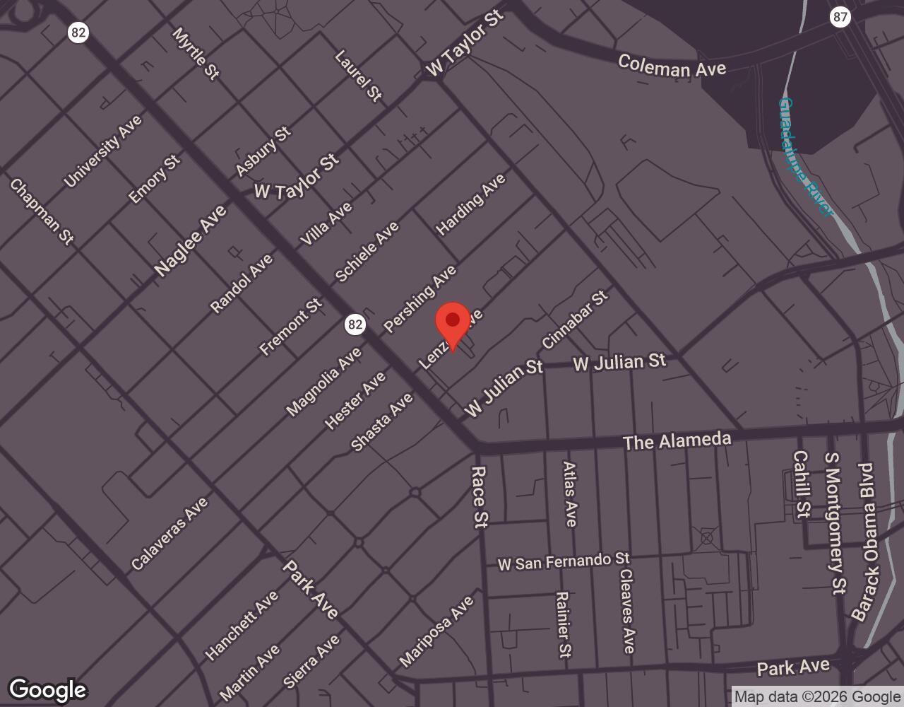 Directions to San Jose (opens in new tab)